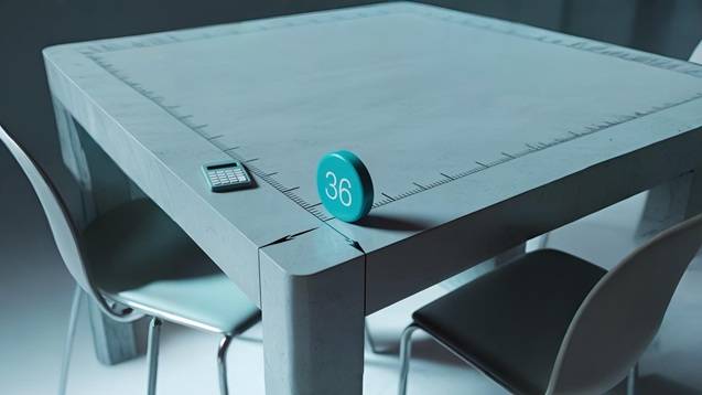 dining room table size calculator