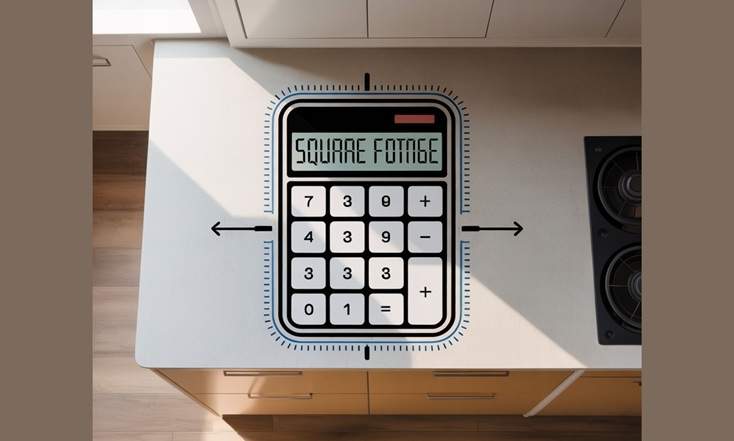 countertop square footage calculator​